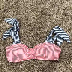 Red White and Blue Bikini Top